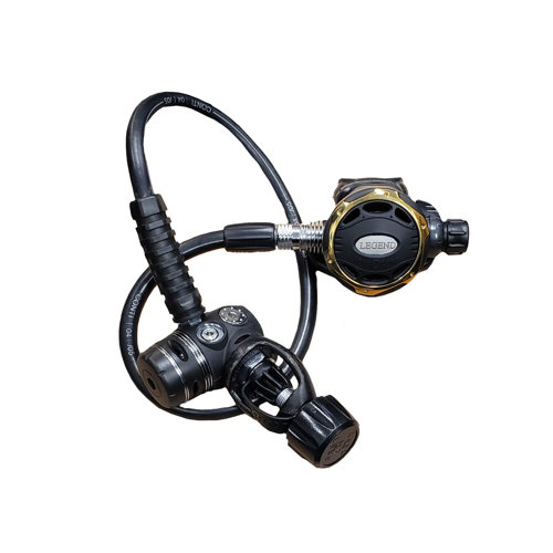 AquaLung Legend Regulator ~ Black/Gold