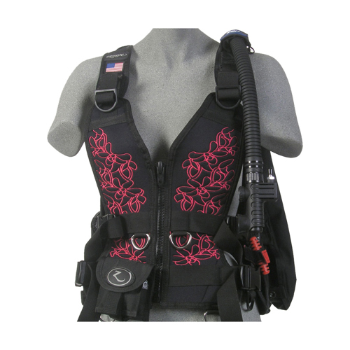USED Zeagle Zena Front Color Panel XS Floral Pink Item# 30254