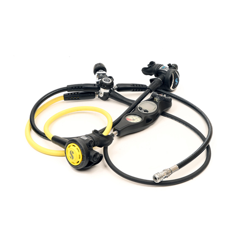 Scubapro Scubapro MK11/C370 Regulator / Scubapro R095 Octopus / Scubapro Aladin 1 Matrix 3 Gauge Console