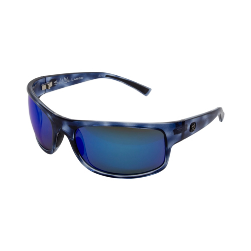 Salt Life Largo Men's Sunglasses Crystal Ice Frame/Smoke Blue Lens Item# 31112