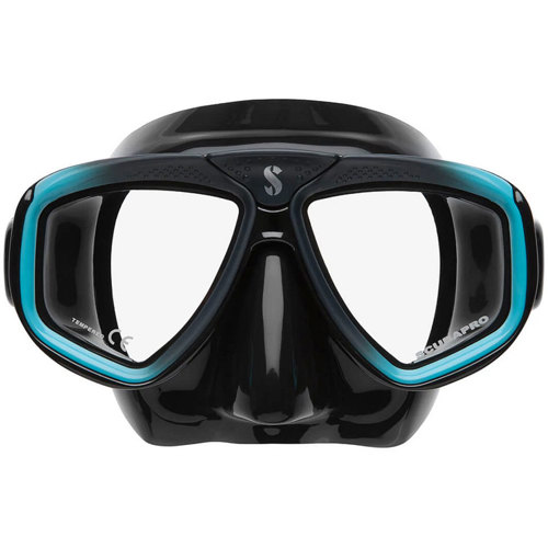 Scubapro Zoom Mask Black/Turquoise/Black Item# 31156