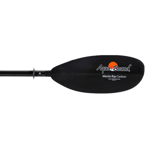 Aqua Bound MantaRay Carbon CR Blade/Posi-Lok Carbon Shaft 4 piece Kayak Paddle
