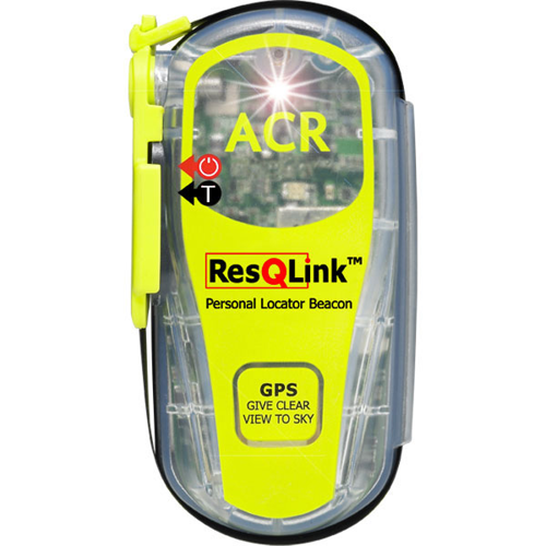 ACR ResQLink PLB GPS Integrated Personal Locator Beacon 2880 Scuba