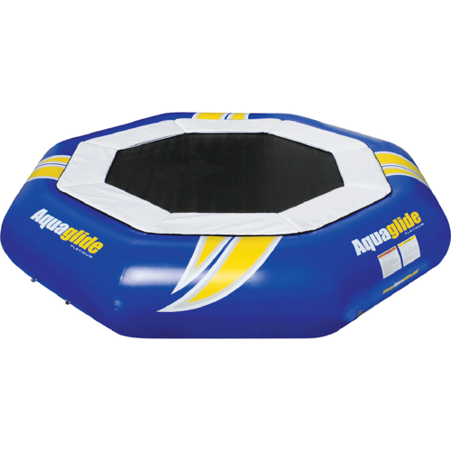 AquaGlide Super Tramps Trampoline with Swim Step