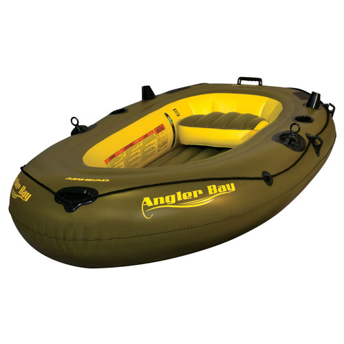Airhead Angler Bay Inflatable Boat, 3 Person