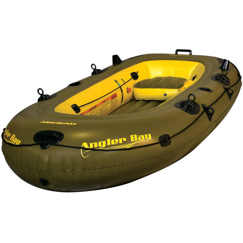Airhead Angler Bay Inflatable Boat, 4 Person