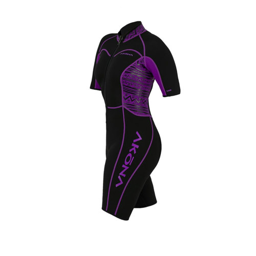 Akona 2.5mm Explore Line Women's Front Zip Shorty Wetsuit