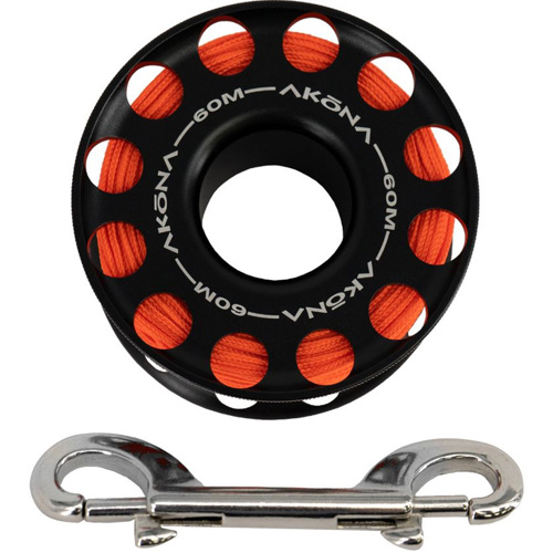 Akona Aluminum Spool Black 60 m