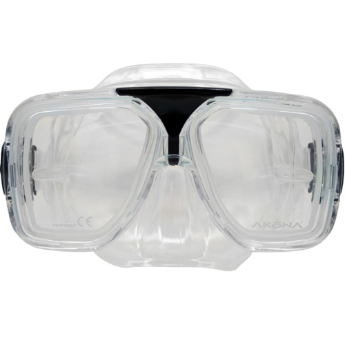 Akona Breeze Mask with QD Buckles Clear