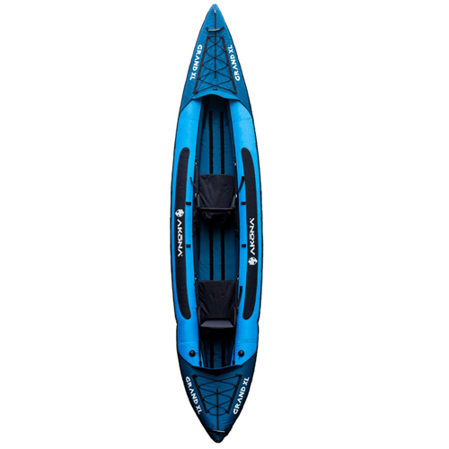 Akona Grand XL Inflatable 2-Person Kayak with Pump