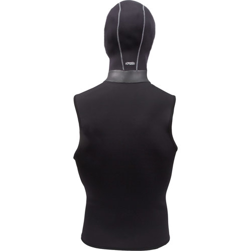 Akona 5/3mm Quantum Stretch Unisex Hooded Vest - Scuba