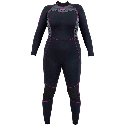 Akona 5mm Women's Full Wetsuit Magenta 13/14 Open Box