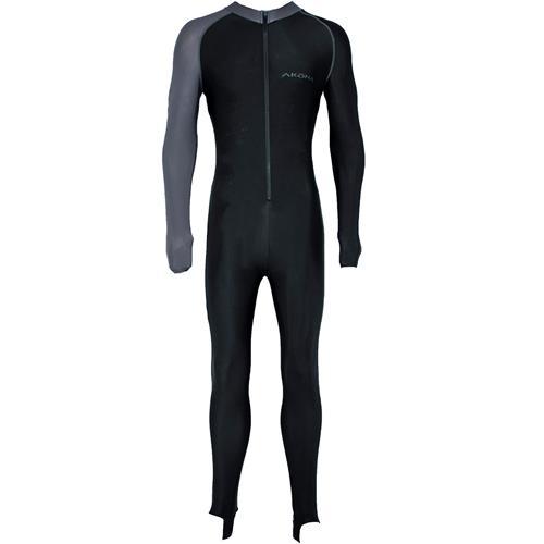 Akona Skin Suit Lycra Size Medium Scuba Free Diving Snorkeling Swimming 