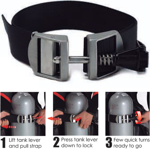 Apollo's Bio Tank Lock Model Scuba