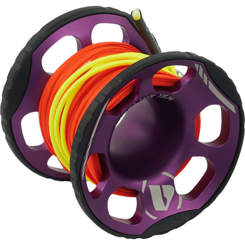 Apeks Lifeline Finger Spools Purple 15 m