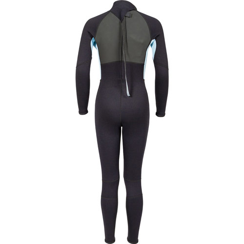 Aqua Blue 3mm Girl's Full Wetsuit