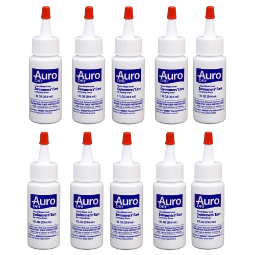 Auro-Dri, Ear Water-Drying Aid, 1 fl. oz. (29.6 ml) 10-Pack
