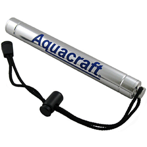Aqua Aluminum Noise Maker Rattle