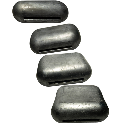 Sea Pearls Uncoated Pass-Thru Bullet Style Weights
