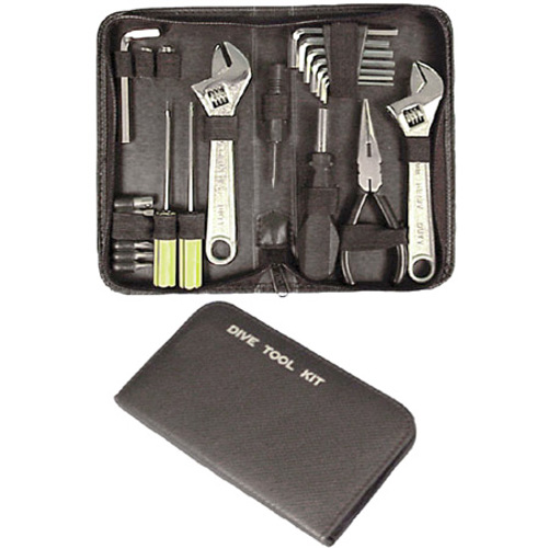 Diver's Tool Kit with Zippered Pouch