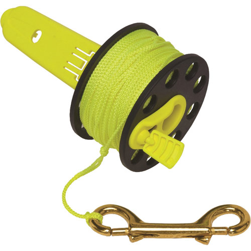 Durable Empty Water Sports Finger Reel Wreck Scuba Diving Tech Spool Orange 