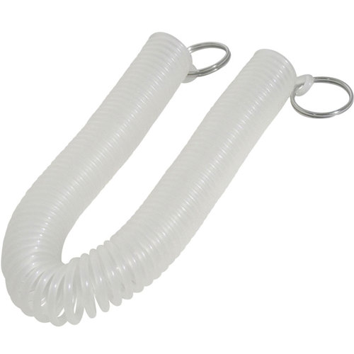 Sea Spring Coil Lanyard with Split Rings
