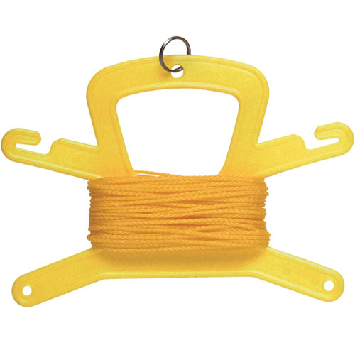 Innovative Scuba Deluxe Line Holder with 75' (22.86m) Polypropylene Line