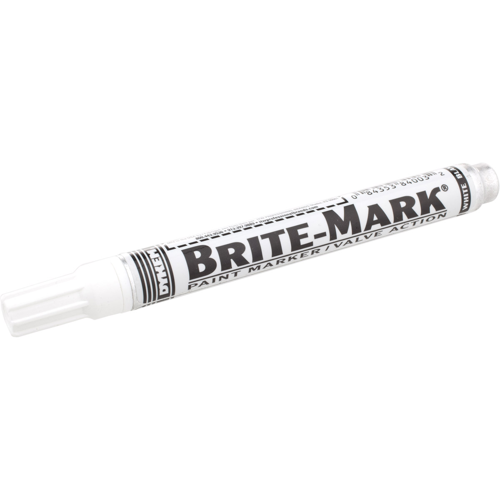 Brite Mark Permanent Underwater Marking Pen White