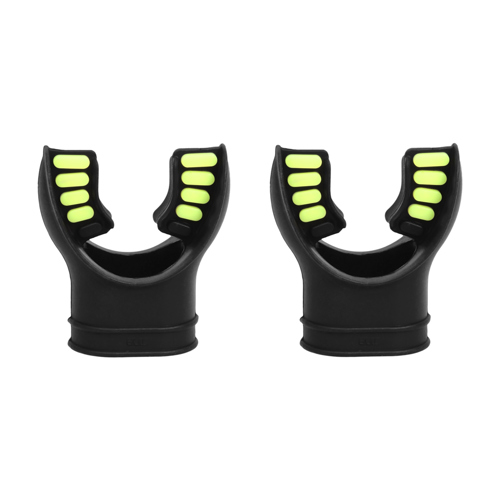 Ultra Black Silicone Mouthpiece 2-Pack Yellow