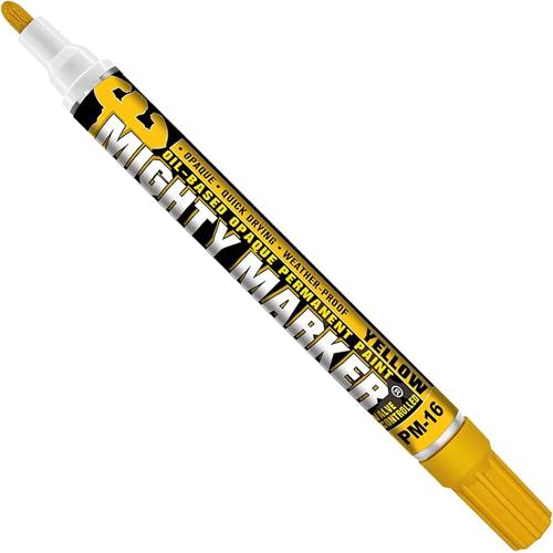 Mighty Marker Permanent Underwater Marking Pen Yellow