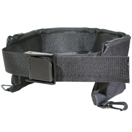 Aqua Mesh Weight Belt with Zipper Pockets Scuba