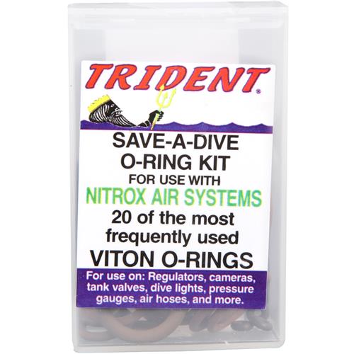Scuba 12/166 Viton/Nitrox 90 Duromètre O-Ring Kit coût réduit par O-Ring Depot 