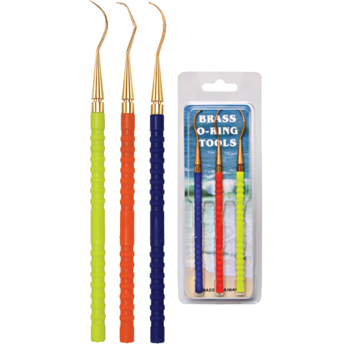 Brass O-Ring Pick 3 Pc. Set Single