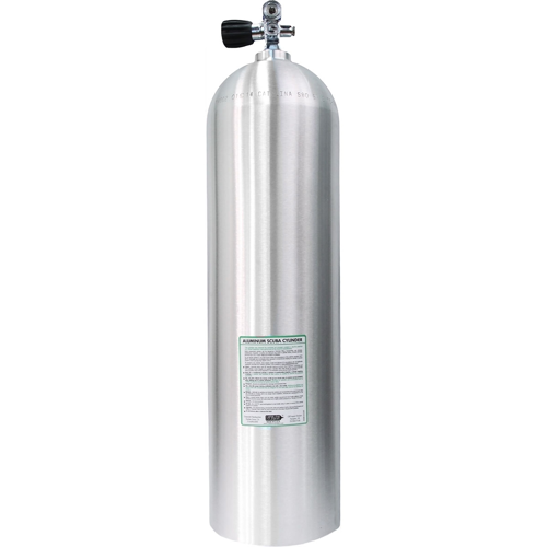 Catalina 80 Cubic Foot Aluminum Tank with Pro Valve Sanded no Paint