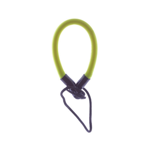 Trident Latex Wrist Lanyard, Yellow