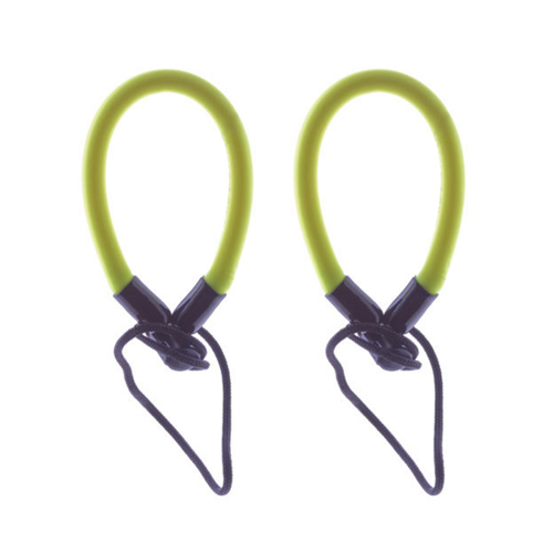Trident Latex Wrist Lanyard, Yellow