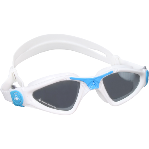 Aqua Sphere Kayenne Goggles, Smoke Lens, Small, Black/White