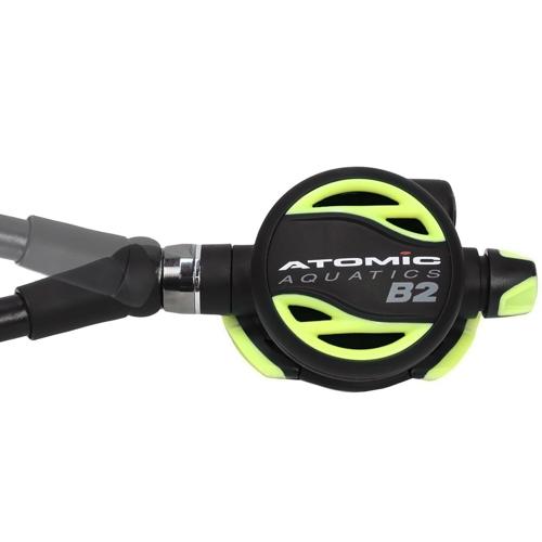 Used Atomic Aquatics B2 Swivel Octopus, Yellow - Scuba