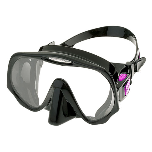 Atomic Aquatics Frameless Mask, Black Skirt