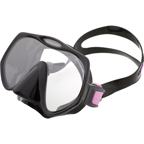 Atomic Aquatics Frameless Mask, Black Skirt
