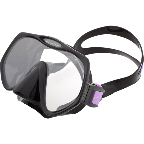 Atomic Aquatics Frameless Mask, Black Skirt
