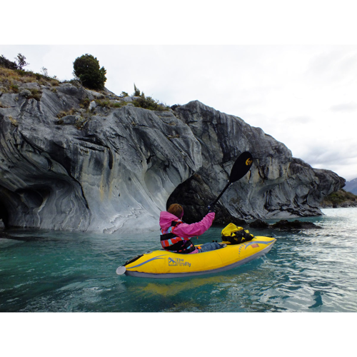 Advanced Elements Firefly 1 Person Kayak, Yellow/Blue Advanced Elements Firefly 1 Person Kayak, Yellow/Blue