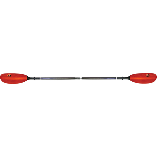 Advanced Elements 4-Part Fiberglass Kayak Paddle, Black/Red