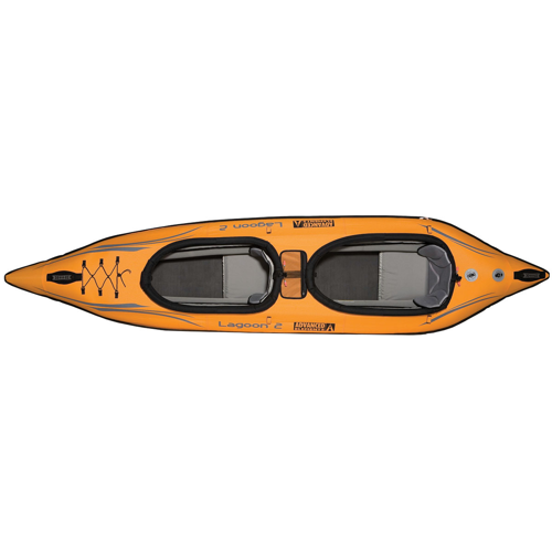 Advanced Elements Lagoon 2 Person Kayak, Orange/Gray