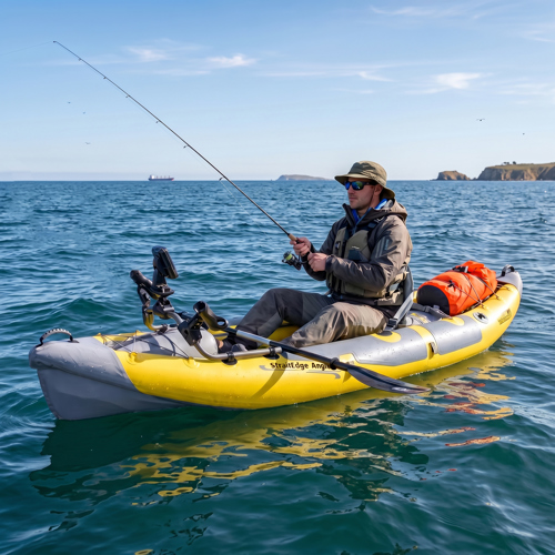 Advanced Elements StraitEdge Angler Kayak with Pump AE1006-ANG-P