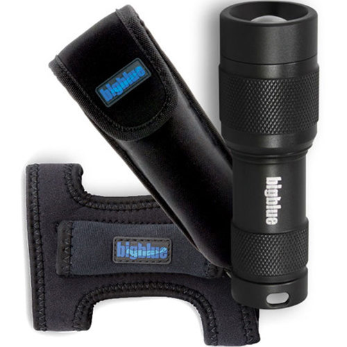 Bigblue AL450WM Wide Beam 450 Lumens LED Light, Tail Switch