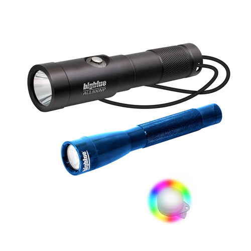 Bigblue Combo Pack AL250/AL1300NP, Easy Clip Rainbow Blue