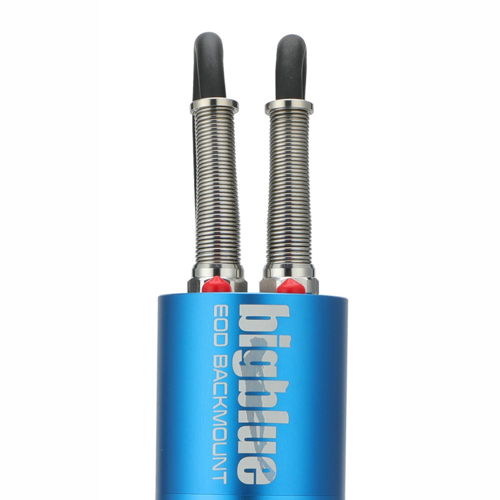 Bigblue EOD Canister Back Mount Connector Blue