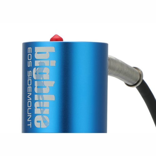 Bigblue EOS Canister Side Mount Connector Blue