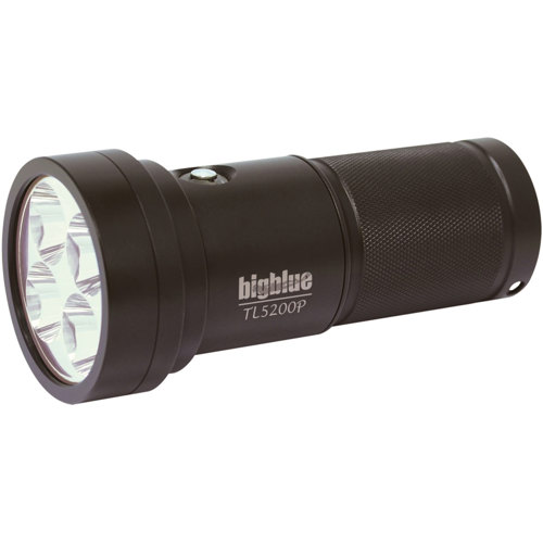 Bigblue TL5200P 5200 Lumens Narrow Beam Technical Dive Light